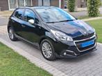 Peugeot208 alure luxe-uitvoering amper 26.000 km. Nieuwstaat, Auto's, Voorwielaandrijving, Zwart, Handgeschakeld, 5 deurs
