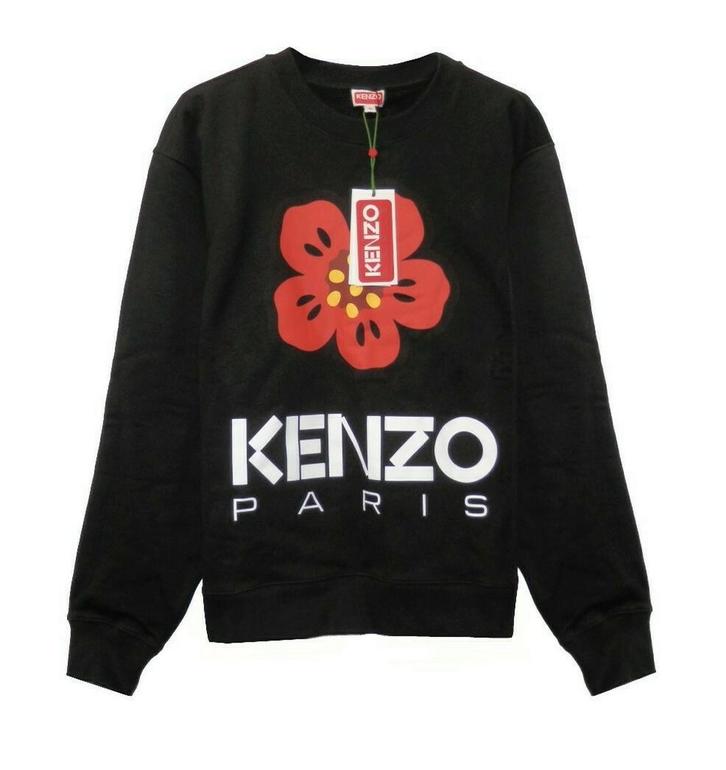 KENZO Boke Flower sweatshirt maat XS, Kleding | Heren, Truien en Vesten, Nieuw, Maat 46 (S) of kleiner, Zwart, Ophalen