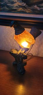 Lamp met vogel op stam, Huis en Inrichting, Lampen | Wandlampen, Ophalen, Zo goed als nieuw