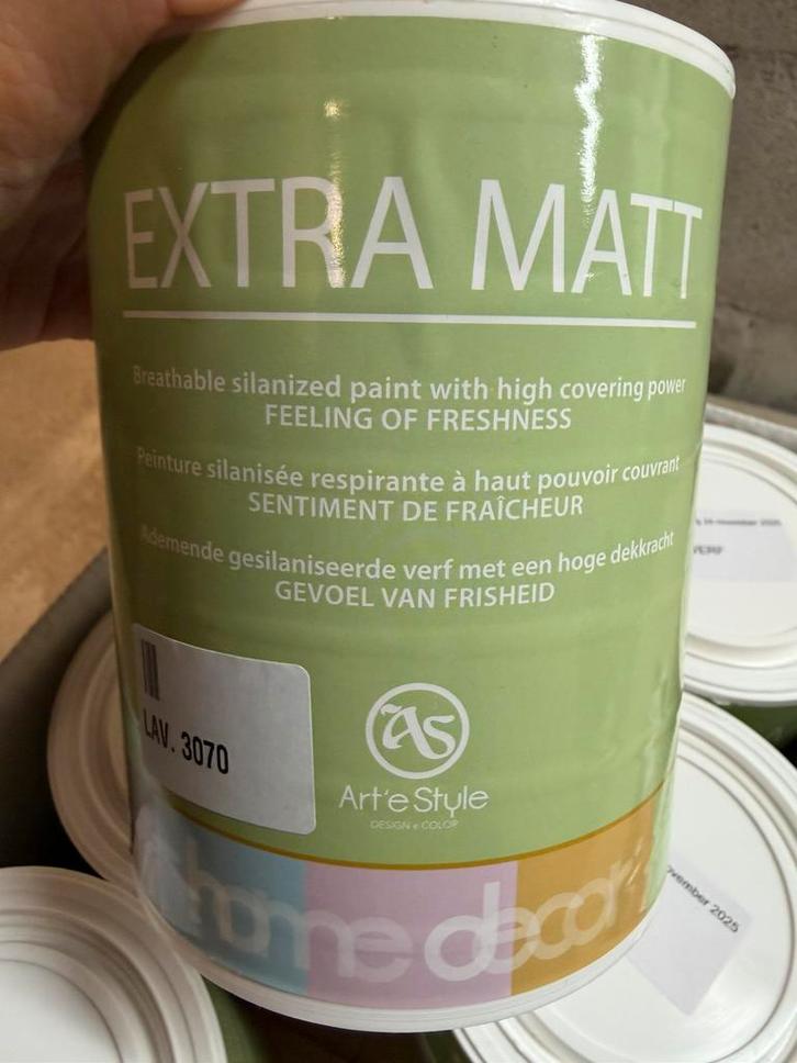 Antica Signoria witte muurverf voor binnen en buiten 0,75l, Hobby en Vrije tijd, Schilderen, Nieuw, Acrylverf, Ophalen of Verzenden