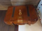 Koffer, Handtassen en Accessoires, Koffers, Gebruikt, Leer, 70 cm of meer, 55 cm of meer