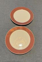Lot de 2 assiettes plates Royal Boch – La Louvière, Enlèvement ou Envoi