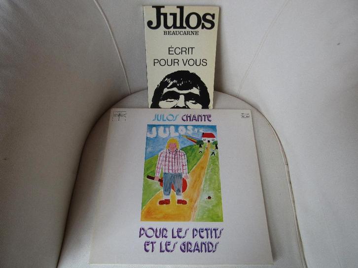Chanteur et joueur  des mots "Julos Beaucarne", Verzamelen, Overige Verzamelen, Zo goed als nieuw, Ophalen of Verzenden