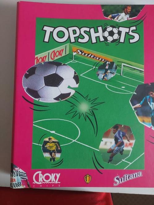 Croky VOETBAL FLIPPO Topshots (1996), Verzamelen, Sportartikelen en Voetbal, Zo goed als nieuw, Poster, Plaatje of Sticker, Ophalen of Verzenden