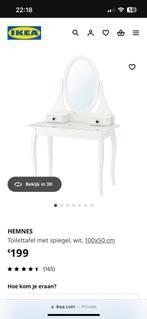 Make up tafel HEMNES Ikea, Huis en Inrichting, Tafels | Kaptafels, Ophalen, Gebruikt