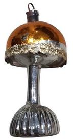 schemerlamp kerstbal in glas, Ophalen, Gebruikt, Be, Kerstbal