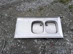 Inox spoelbak 1,20 m x 60 cm, Doe-het-zelf en Bouw, Sanitair, Ophalen, Gebruikt, Inox, Wastafel