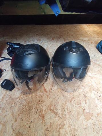  Nolan N43E Air Classic N-COM motorhelm duo — stijl, beschikbaar voor biedingen