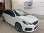 Peugeot 308 SW 1.2 GT-LINE Automaat *Leder/GPS/Pano.Dak*, Auto's, Automaat, Wit, Leder, Bedrijf