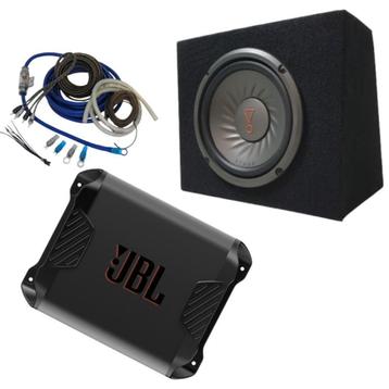 JBL A652 versterker + 10Inch Subwoofer set beschikbaar voor biedingen