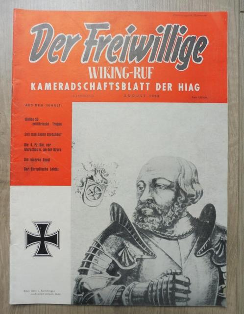Duits blad + zoekdienst vermiste soldaten (Waffen XX), Verzamelen, Militaria | Tweede Wereldoorlog, Landmacht, Overige typen, Verzenden