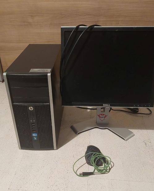 Koopje volledige PC Windows 11, Computers en Software, Desktop Pc's, Gebruikt, 3 tot 4 Ghz, HDD, SSD, 16 GB, Met videokaart, Met monitor
