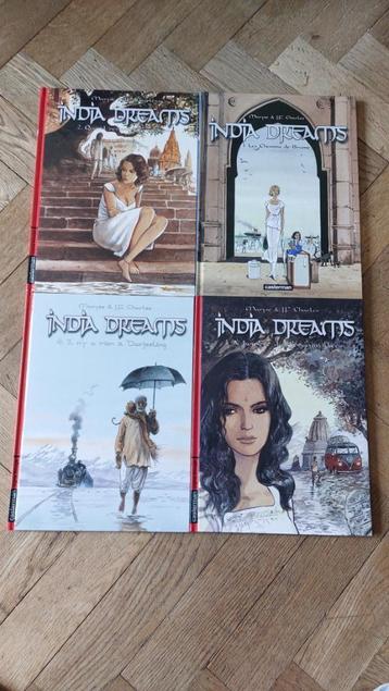 10 tomes d'India dreams de Maryse & J.F. Charles beschikbaar voor biedingen