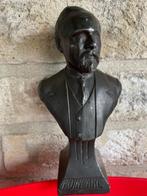 Portrait Poincaré Raymond, homme, en buste, SIEGL F 1913, Ophalen of Verzenden, Brons