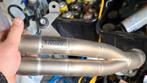 Mivv double gun titanium kawasaki z900, Motoren, Onderdelen | Overige, Gebruikt