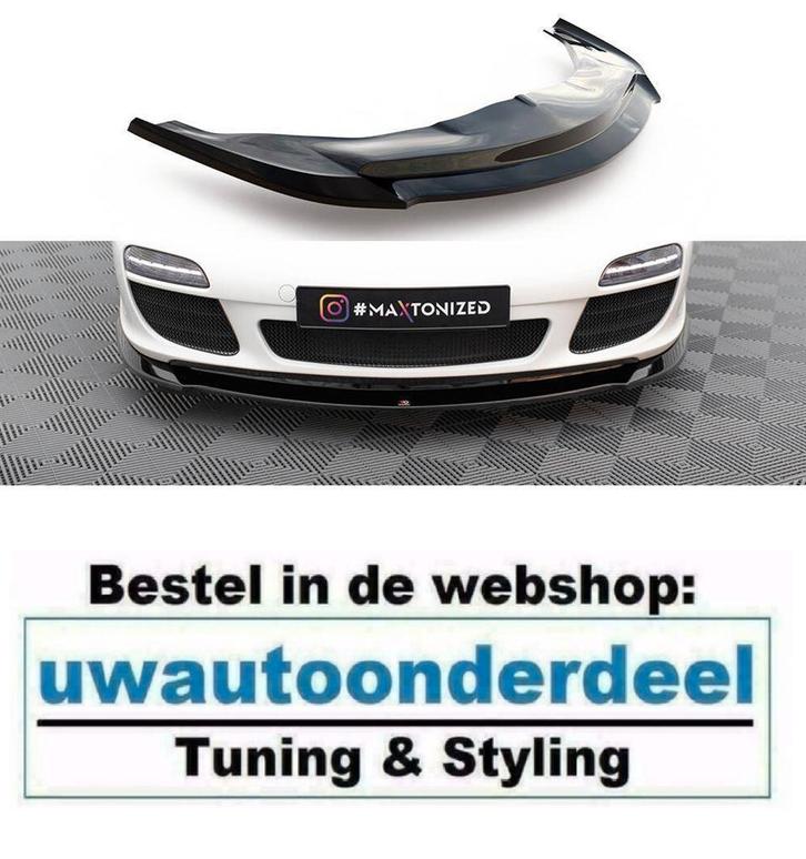 Voorspoiler Spoiler Splitter Geschikt Voor Porsche 911 997 F, Auto diversen, Tuning en Styling, Verzenden