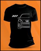 T-shirt manches courtes Peugeot 207, Peugeot, Enlèvement ou Envoi