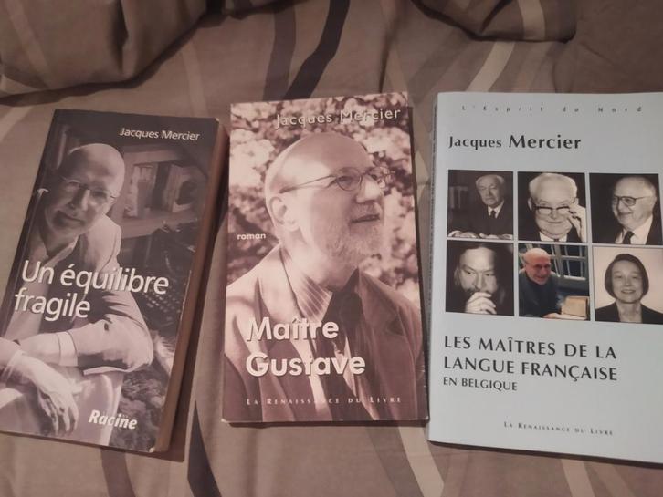 3 livres de Jacques Mercier, Boeken, Essays, Columns en Interviews
