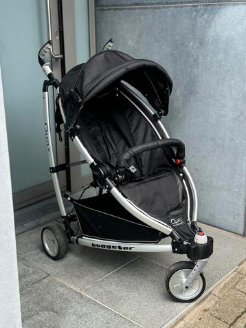 Poussette Quax Buggster Noir disponible aux enchères