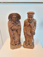 une paire de sculptures flamandes traditionnelles en chêne s, Enlèvement