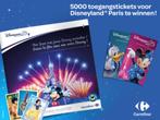 Carrefour  volledig leeg voetbal sticker album DISNEYLAND 25, Sticker, Ophalen of Verzenden