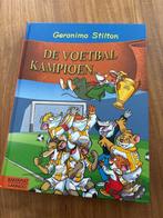 boek de voetbalkampioen Geronimo Stilton, Geronimo Stilton, Fictie algemeen, Zo goed als nieuw, Ophalen