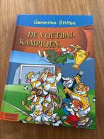 boek de voetbalkampioen Geronimo Stilton, Ophalen, Fictie algemeen, Geronimo Stilton, Zo goed als nieuw