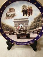 Assiette en porcelaine édition limitée : libération de Paris, Antiquités & Art, Enlèvement ou Envoi