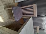 Eettafel 190cm×100 cm + 6 stoelen, Ophalen, Gebruikt, 50 tot 100 cm, Vijf personen of meer