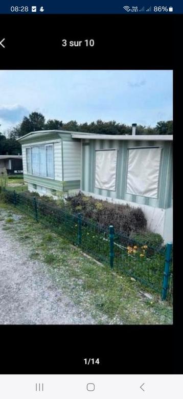 Caravane double residentielle  beschikbaar voor biedingen