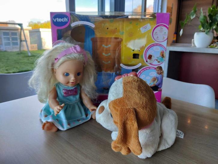 VTech Little love Suzy et son petit ami chiot, Enfants & Bébés, Jouets | Vtech, Comme neuf, 4 à 6 ans, Enlèvement