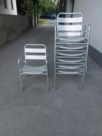 7 Tuinstoelen, Ophalen, Gebruikt, Metaal