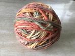 Dikke multicolor wol (70%wol) - haken/breien - 300gr (nr1814, Laine ou Fils, Comme neuf, Tricot, Enlèvement ou Envoi