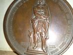 medaille 1852 rembrandt van rijn monument grav HART, Ophalen of Verzenden, Brons