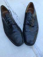 Paire de Mocassin noir pointure 44 avec lacet., Zwart, Ophalen of Verzenden, Espadrilles of Moccasins, Gedragen