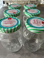 Inmaakpotten Quattro Stagioni Bormioli Rocco, Huis en Inrichting, Keuken | Servies, Ophalen, Zo goed als nieuw, Glas of Glazen