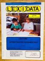 Lexidata LS 301 - LECTURE / APPRENTISSAGES - 10€, Gelezen, Frans, BSO, Ophalen of Verzenden