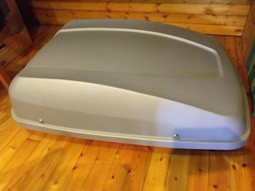 Dakkoffer grijs merk Karrite 366 l, Autos : Divers, Coffres de toit, Enlèvement, Comme neuf