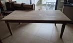 Eettafel eik grey wash, Huis en Inrichting, Tafels | Eettafels, Ophalen, Eikenhout, 200 cm of meer, 50 tot 100 cm