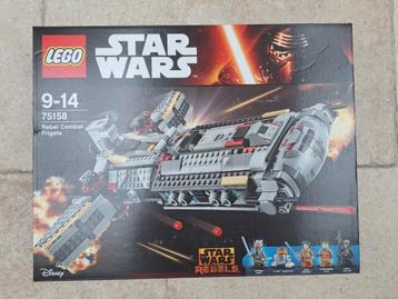 Lego 75158 Star Wars Rebel Combat Frigate MIB