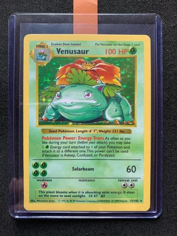 Shadowless Venusaur  beschikbaar voor biedingen