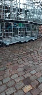 houtkooien 1m³ groot op metaalpallet 38euro, Tuin en Terras, Brandhout, Ophalen