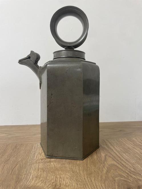 Antieke Tinnen Prismakan van +/- 1750, Antiek en Kunst, Antiek | Tin, Ophalen of Verzenden