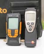 Testo 110 temperatuurmeter & Testo 552 Bluetooh gasdrukmeter, Doe-het-zelf en Bouw, Meetapparatuur, Ophalen, Zo goed als nieuw