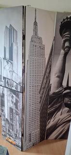Wandscherm  paravent kamerverdeler new york, Ophalen, Gebruikt