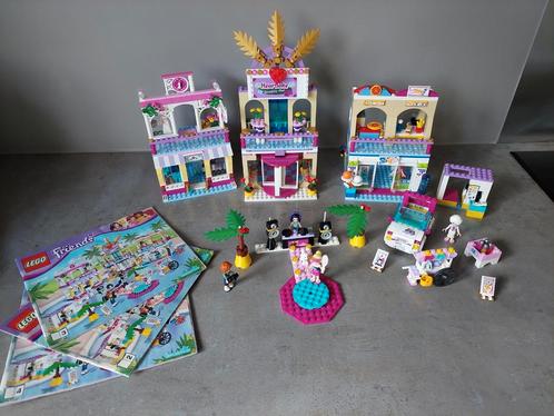 41058 - Heartlake winkelcentrum, Kinderen en Baby's, Speelgoed | Duplo en Lego, Zo goed als nieuw, Lego, Complete set, Ophalen of Verzenden