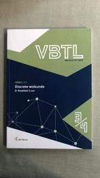 VBTL 3/4 - Leerboek discrete wiskunde (D-5 uur), Ophalen of Verzenden, Zo goed als nieuw, Nederlands, Philip Bogaert; Roger Van Nieuwenhuyze; Erik Willockx; Marc M...