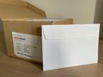 Doos 450 witte enveloppen DIN C6 met rechte klep, Timbres & Monnaies, Lettres & Enveloppes | Belgique, Enveloppe, Enlèvement ou Envoi