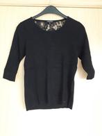 Zwarte t-shirt Morgan maat S, Vêtements | Femmes, T-shirts, Comme neuf, Manches courtes, Taille 36 (S), Noir