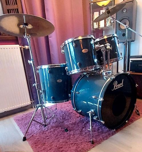 PEARL FORUM complete batterij, Muziek en Instrumenten, Drumstellen en Slagwerk, Gebruikt, Pearl, Ophalen